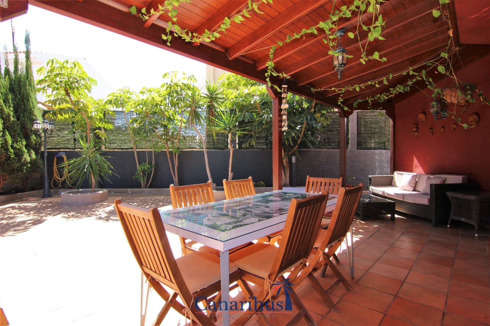 Terrasse på baksiden Galleribilde