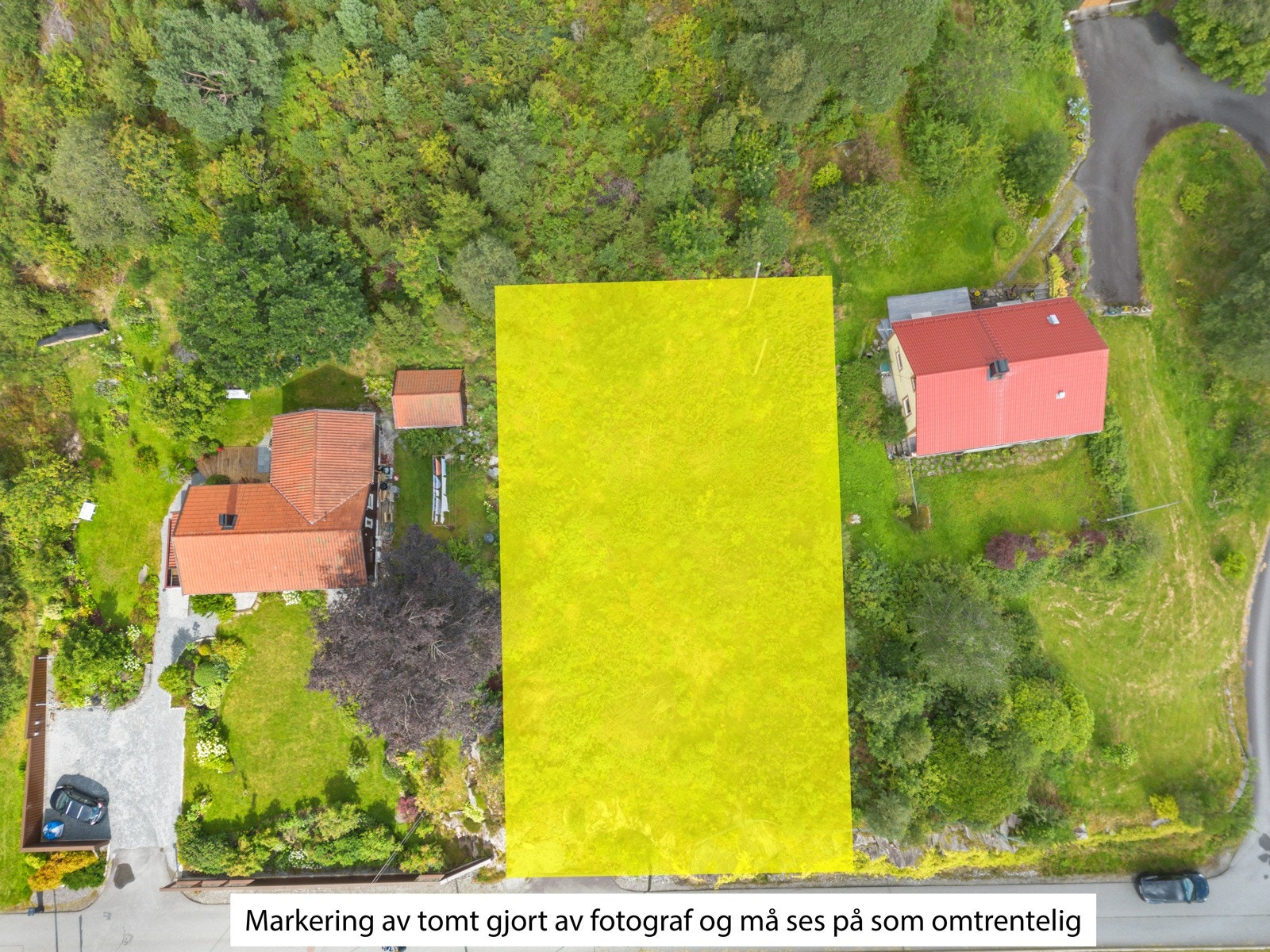 VA, strøm og fiberbredbånd er fremlagt tomten Galleribilde