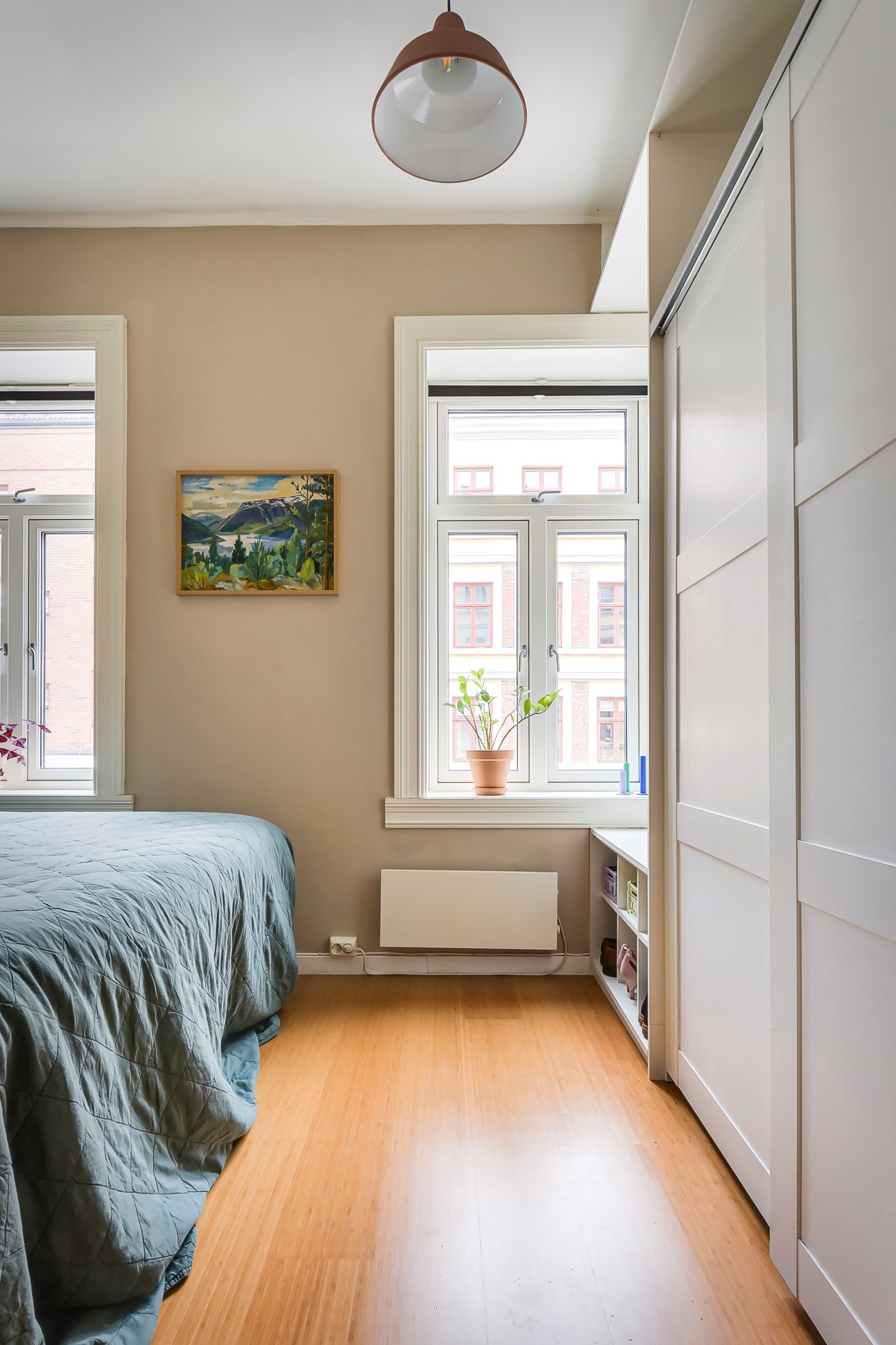 Leiligheten inneholder totalt 4 soverom. Galleribilde