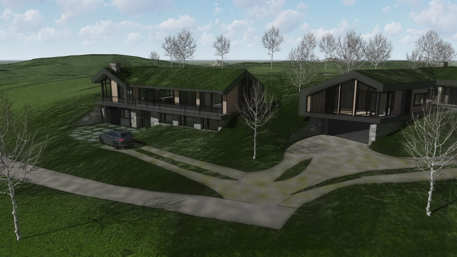 Den anerkjente arkitekten Sven Gundersen har tidligere prosjektert hytter på Solhovda 26 og 28 Galleribilde