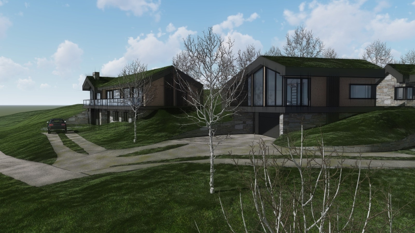 Den anerkjente arkitekten Sven Gundersen har tidligere prosjektert hytter på Solhovda 26 og 28 Galleribilde