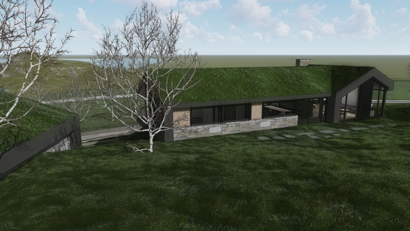 Tidligere prosjektert hytte på Solhovda 26 Galleribilde