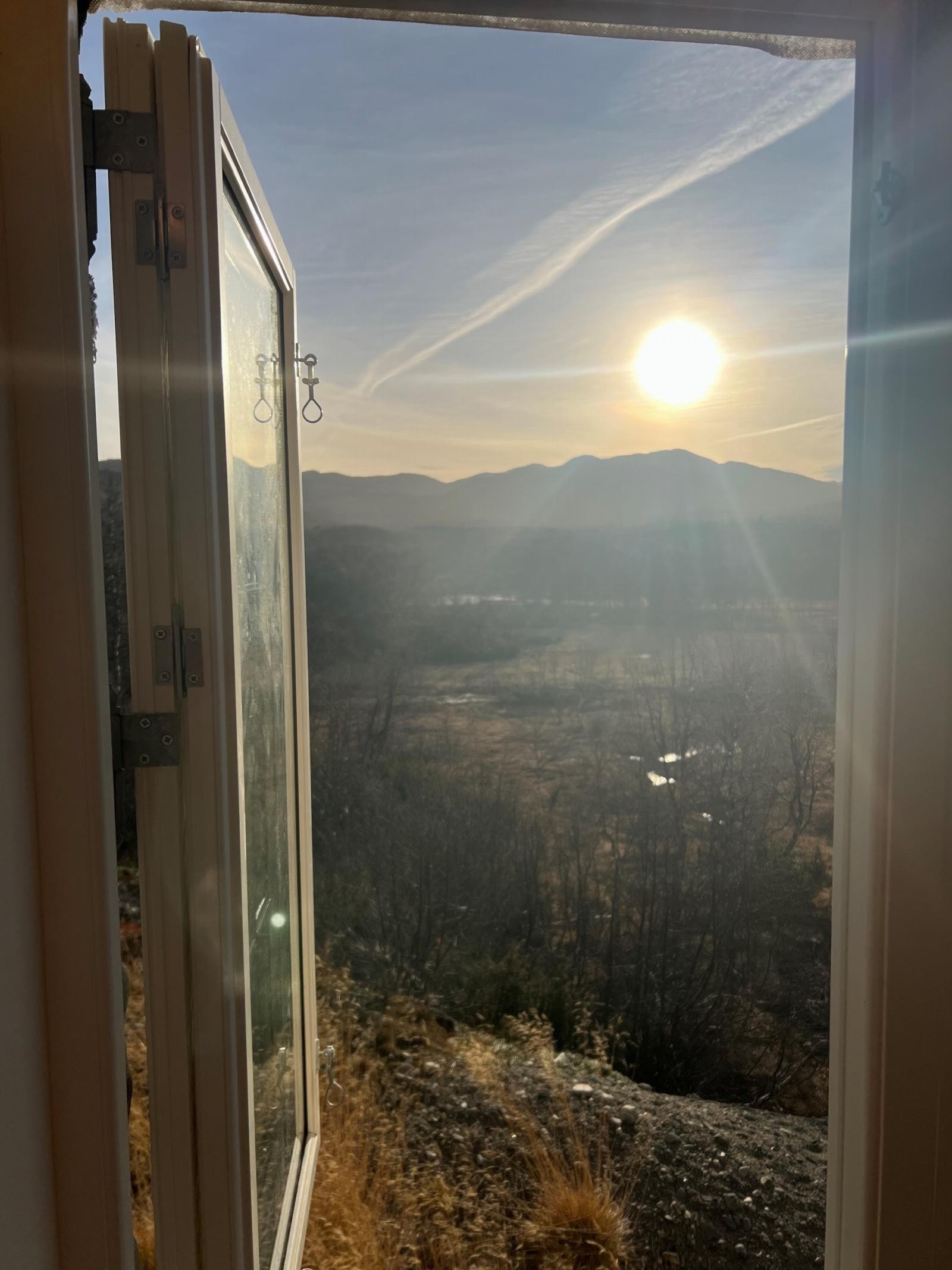 Utsikt fra stuen i "Utsikten" Galleribilde