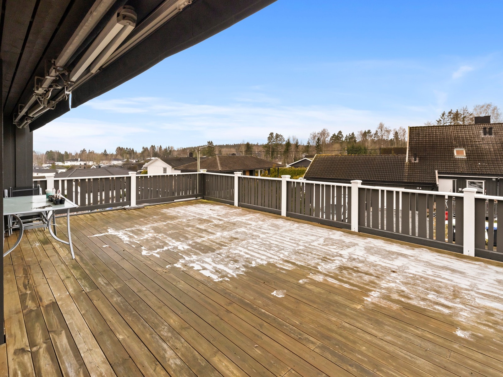 God plass til ønsket møblement og grill. Galleribilde