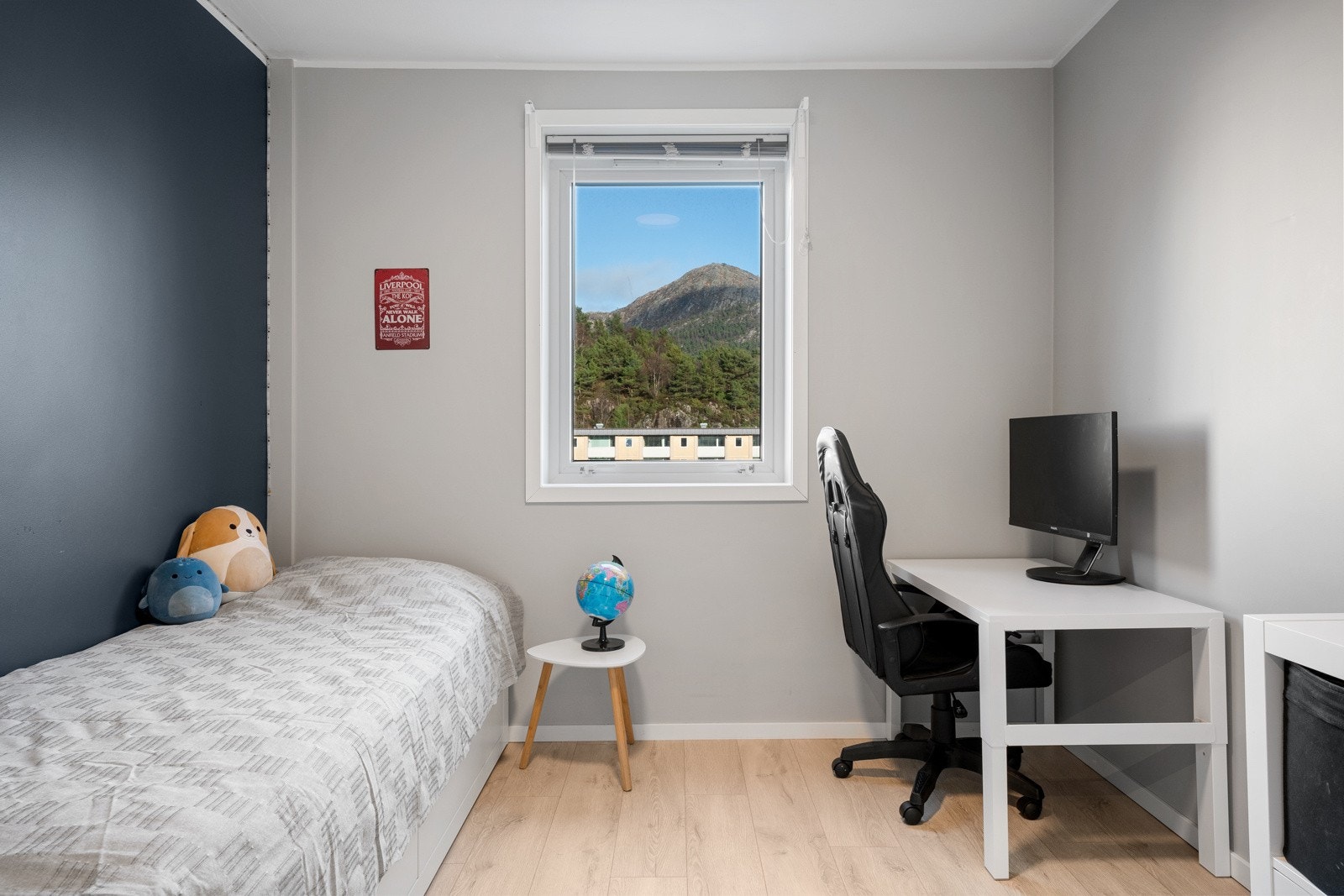 Soverom to måler 9 kvm. Galleribilde