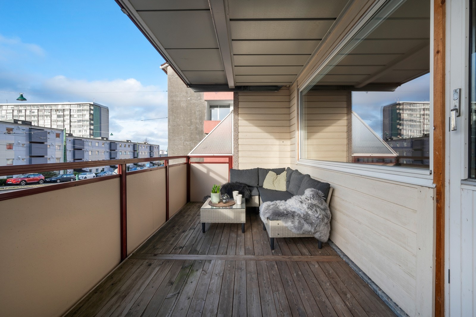 Her har du gode solforhold Galleribilde