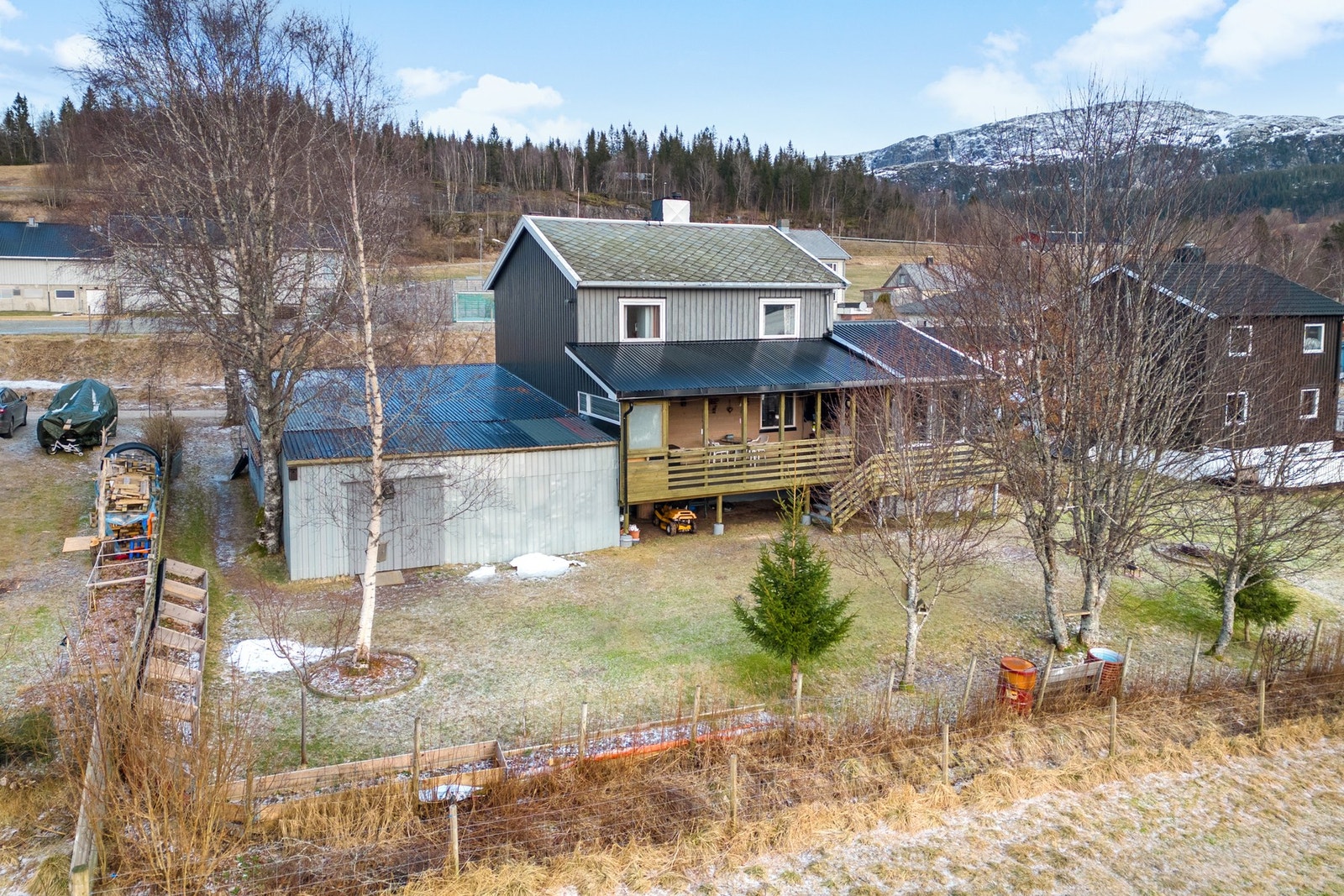 Det er god adkomst til eiendommen Galleribilde