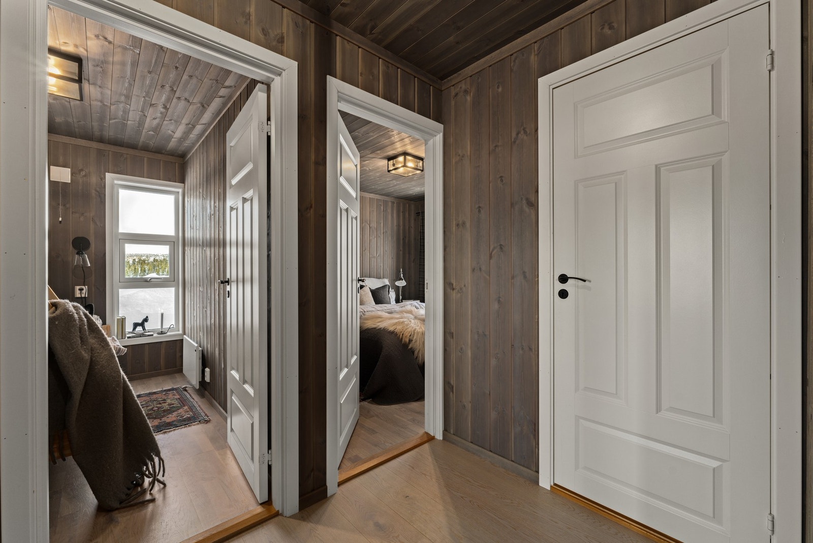 Gangen mellom soverommene Galleribilde