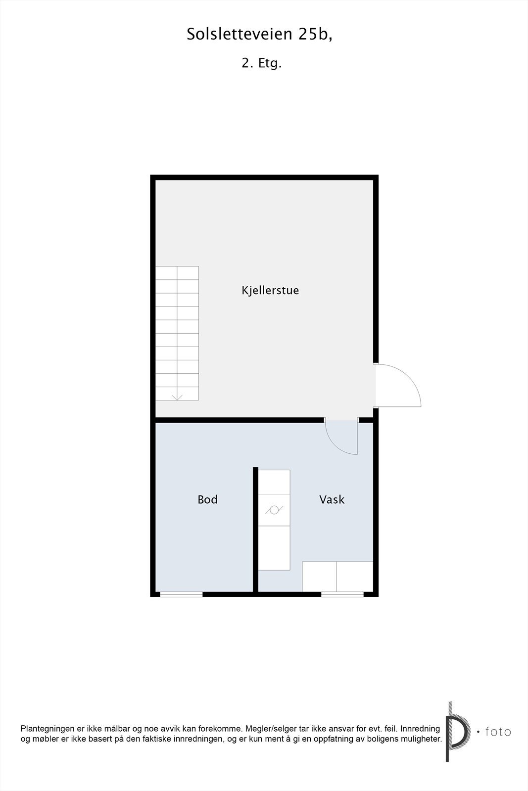 Plantegning kjeller Galleribilde