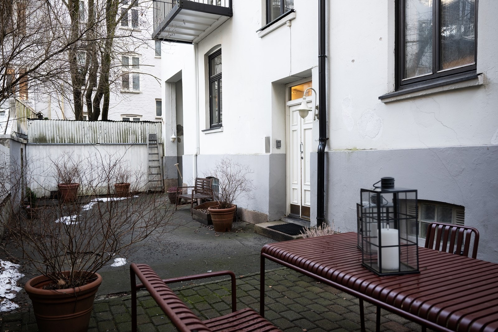 Borettslaget har også en felles takterrasse i oppgang A Galleribilde