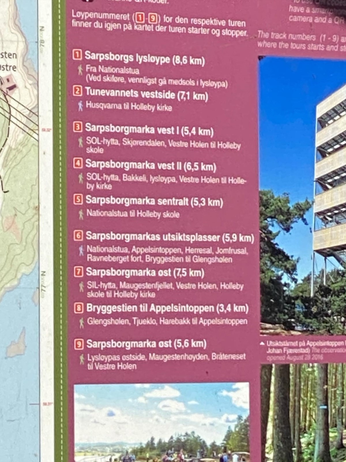 Turstier langs Glengsbukten, 3-400 meter fra leiligheten. Det er laget en lang løype hvor man kan sykle, gå med barnevogn, kjøre rullestol eller spasere langs vannet på nordsiden mens det er gruslagt sti langs sørsiden av vannet. Galleribilde
