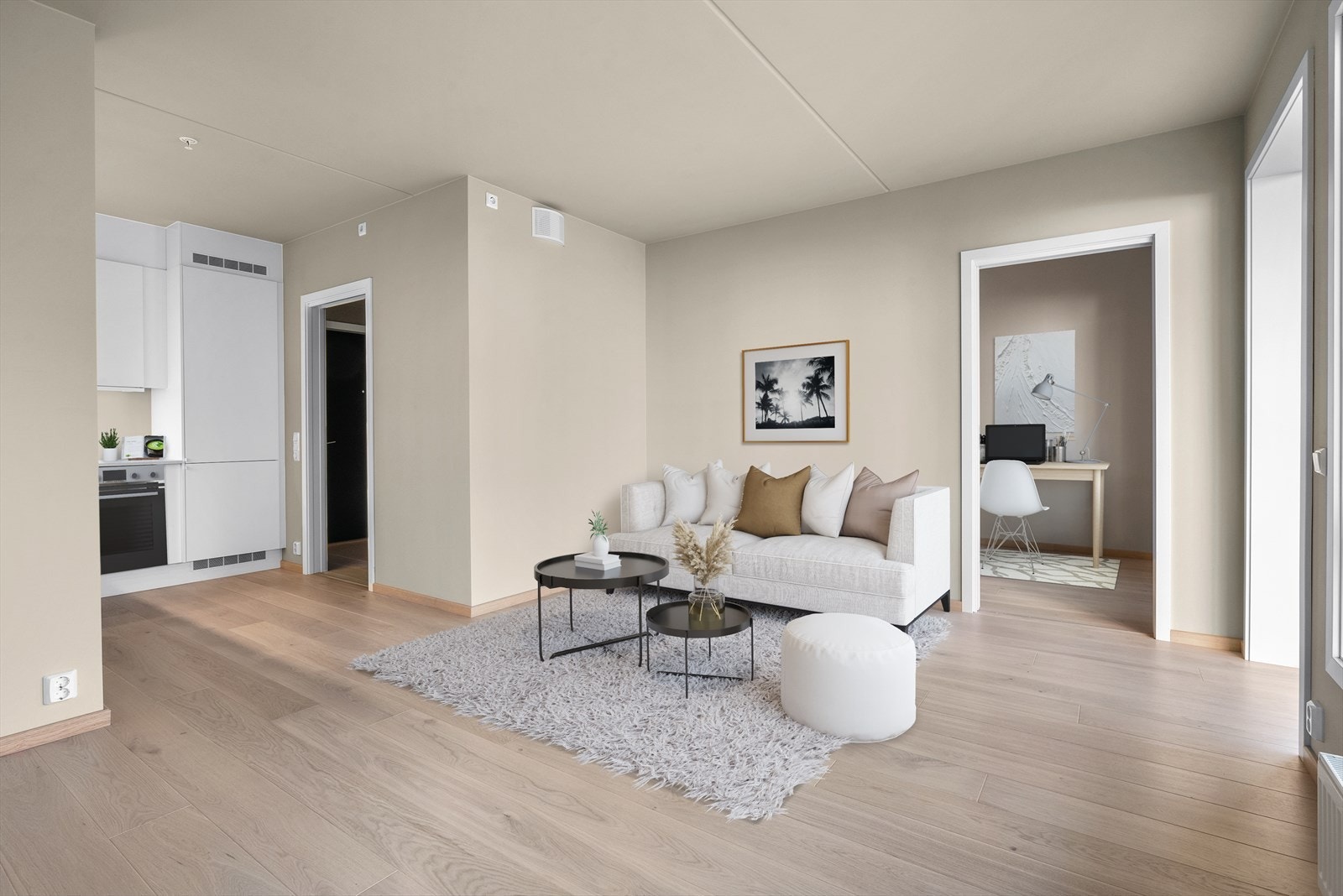 Leiligheten stod nettopp ferdig bygd. Ingen har bodd i leiligheten og den har derfor fått de høyeste tilstandsgradene som kan fås, nemlig TG 0 på alle punkter. Galleribilde