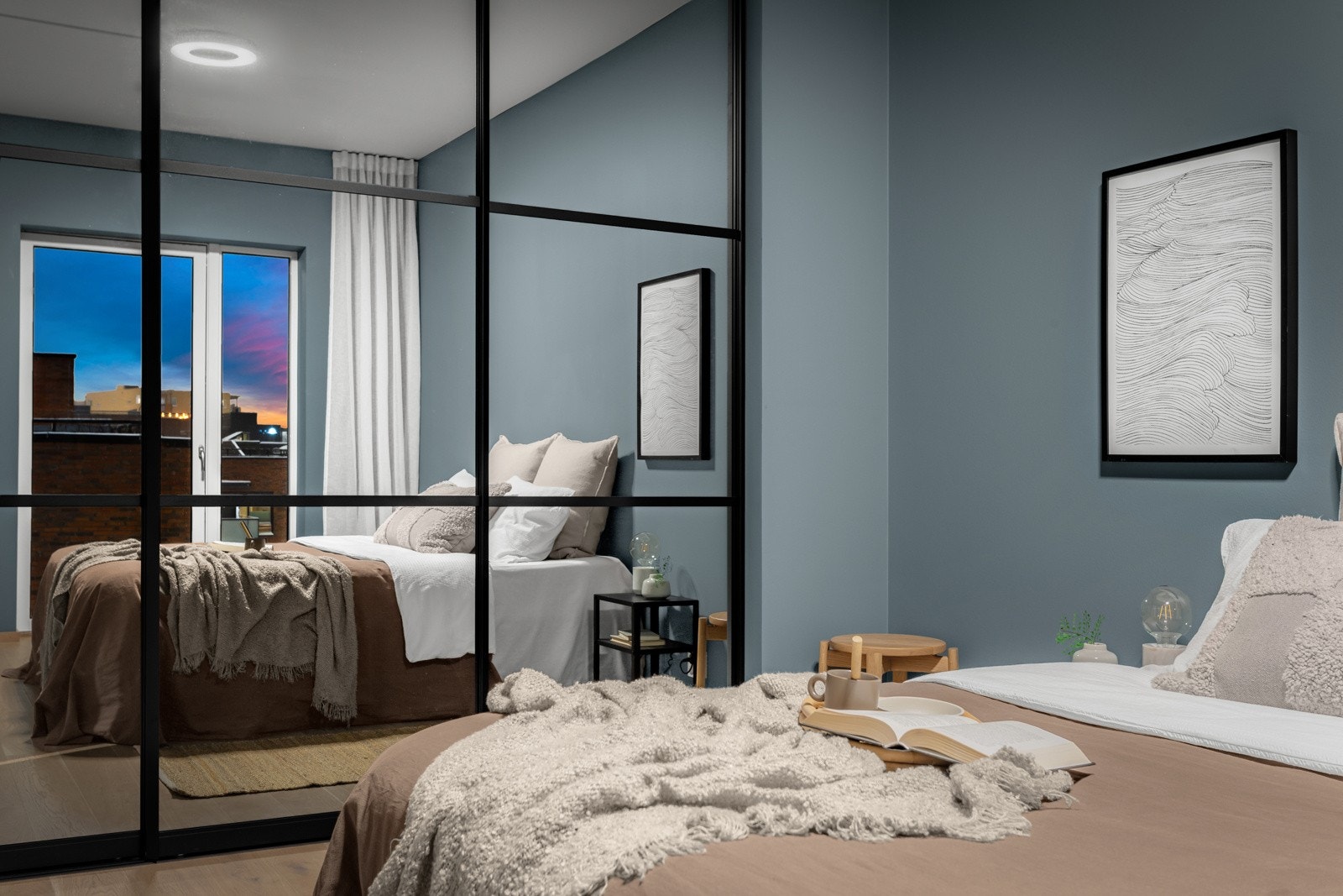 Stemningsbilde kveld. Galleribilde