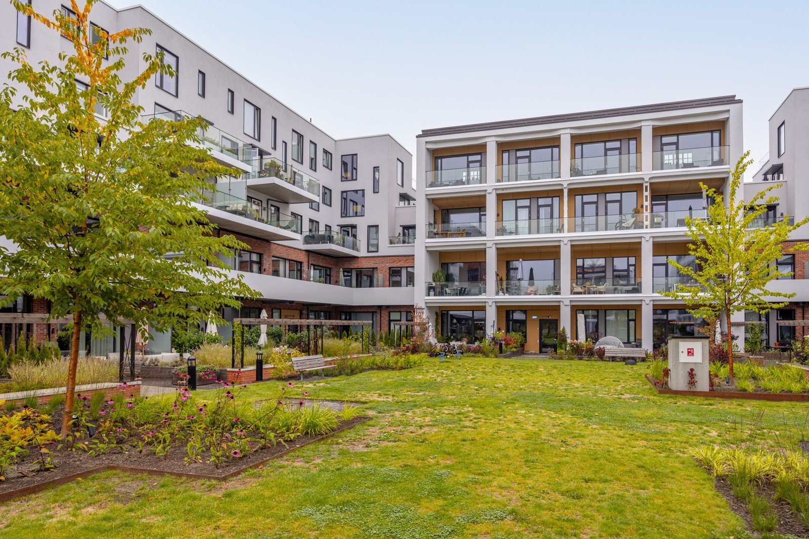 Godt opparbeidedet felles atrium. Galleribilde