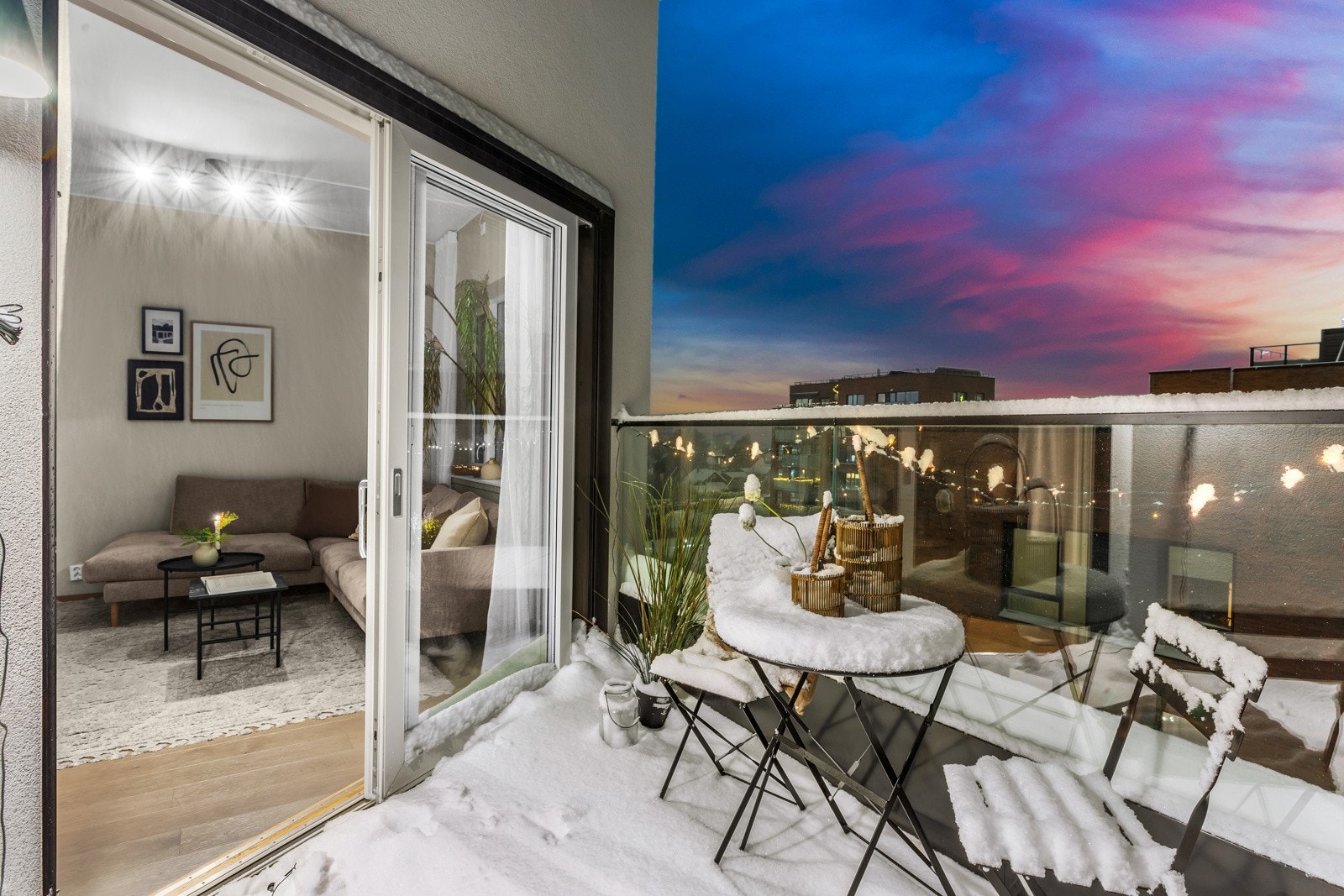 Stemningsbilde kveld. Galleribilde