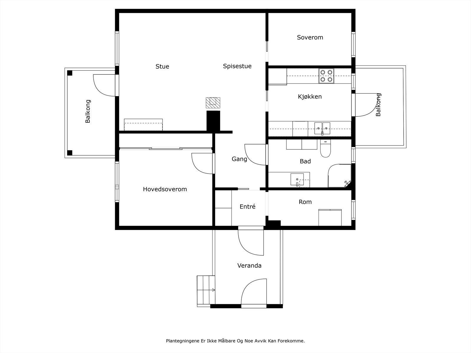 Plantegning - 2. etasje. Galleribilde