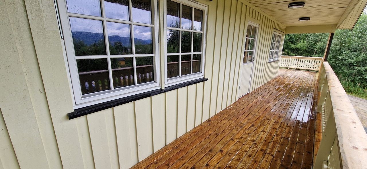 Overbygget veranda Galleribilde