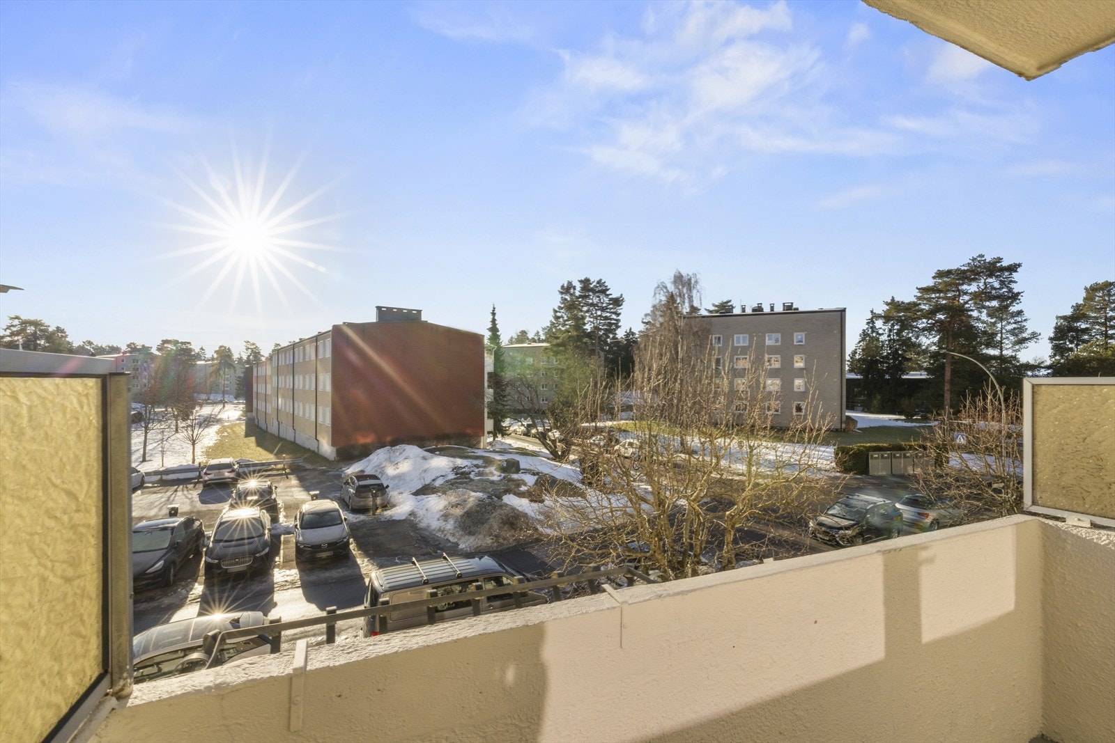 Balkong er på ca. 4m² Galleribilde
