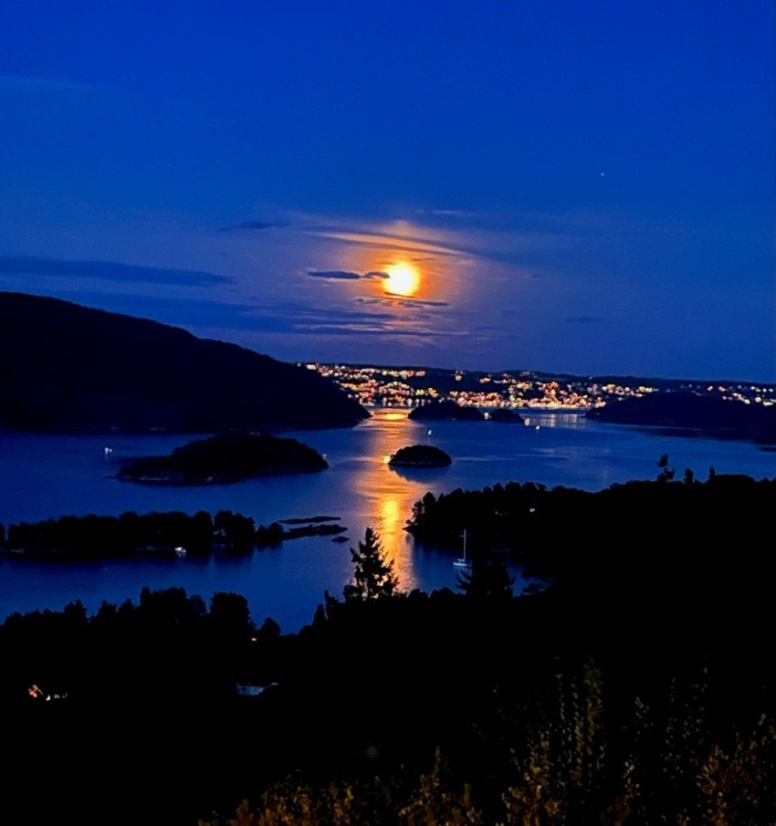 Kveldsbilde Kirkebergveien 36 Galleribilde