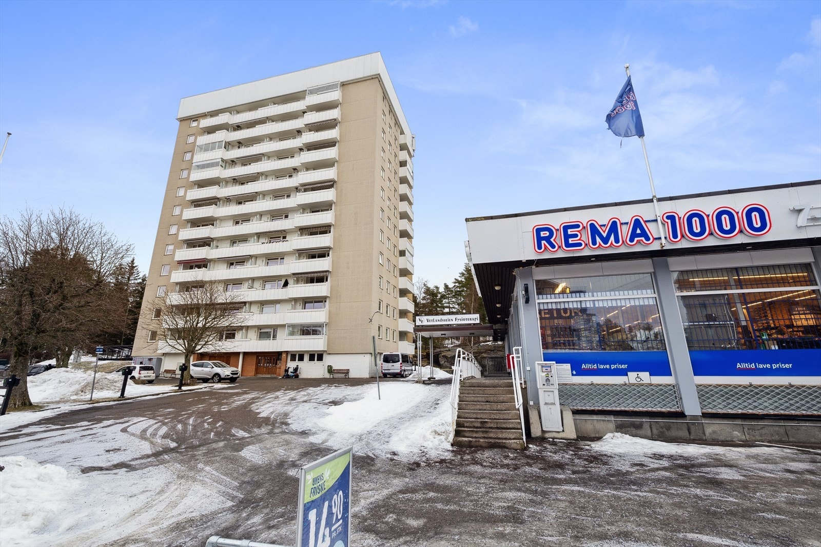 Rema 1000 i umiddelbar nærhet. Galleribilde