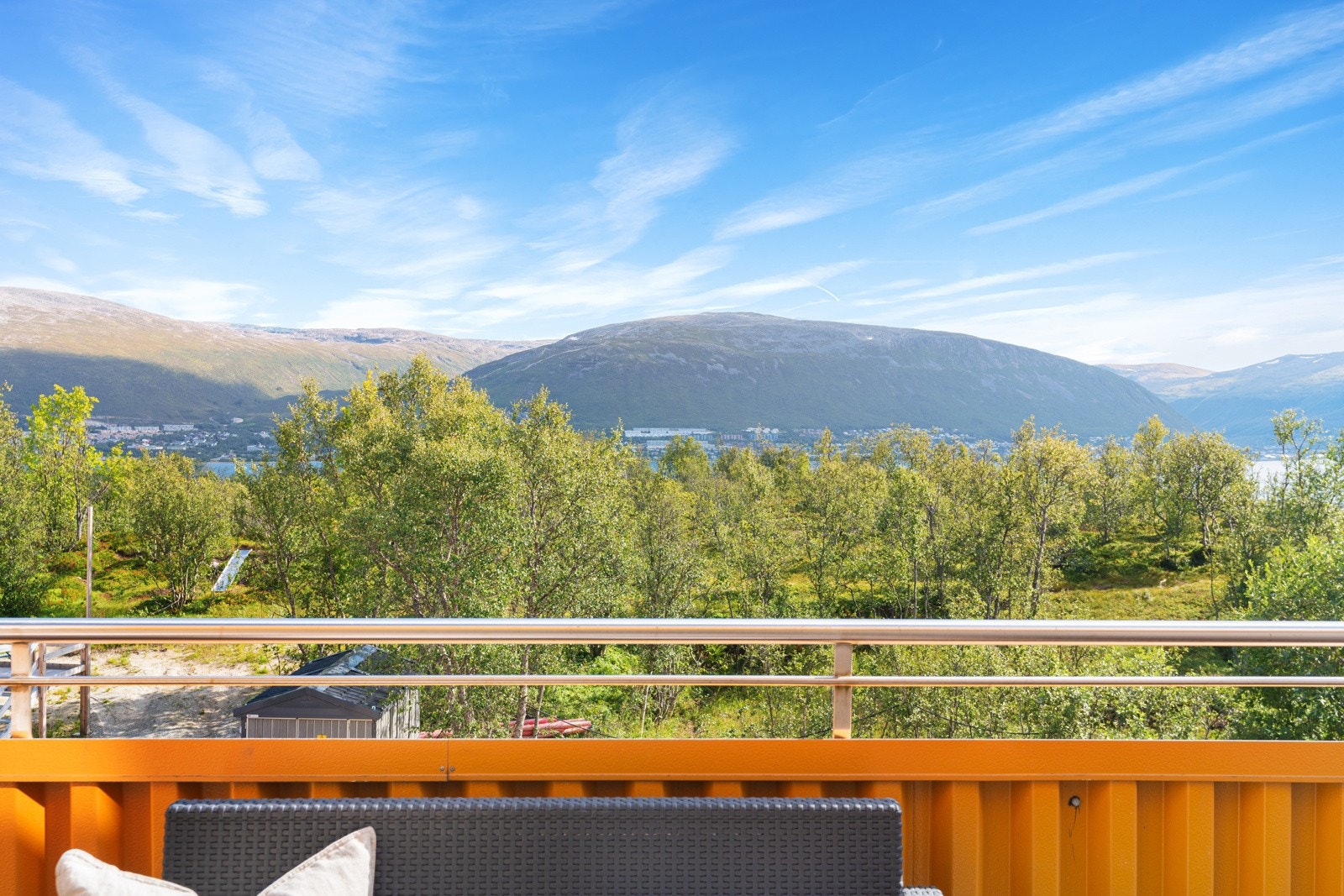 Fantastisk panoramautsikt. Galleribilde