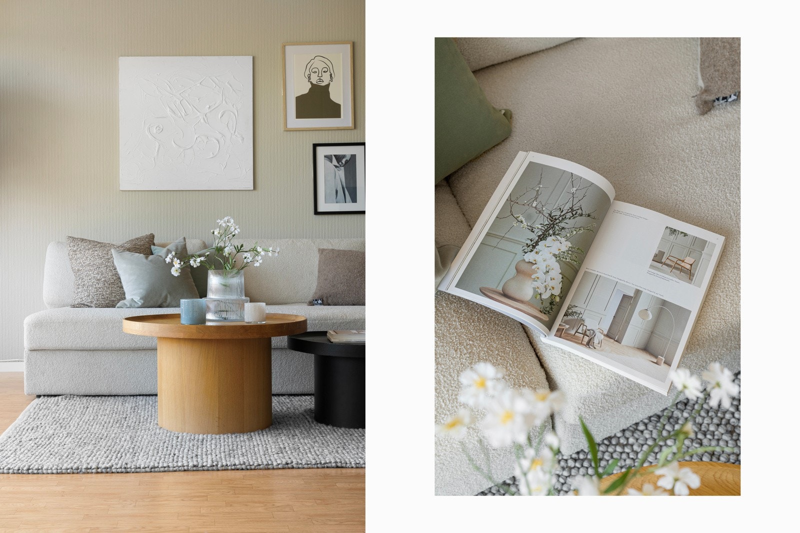 Stue collage Galleribilde
