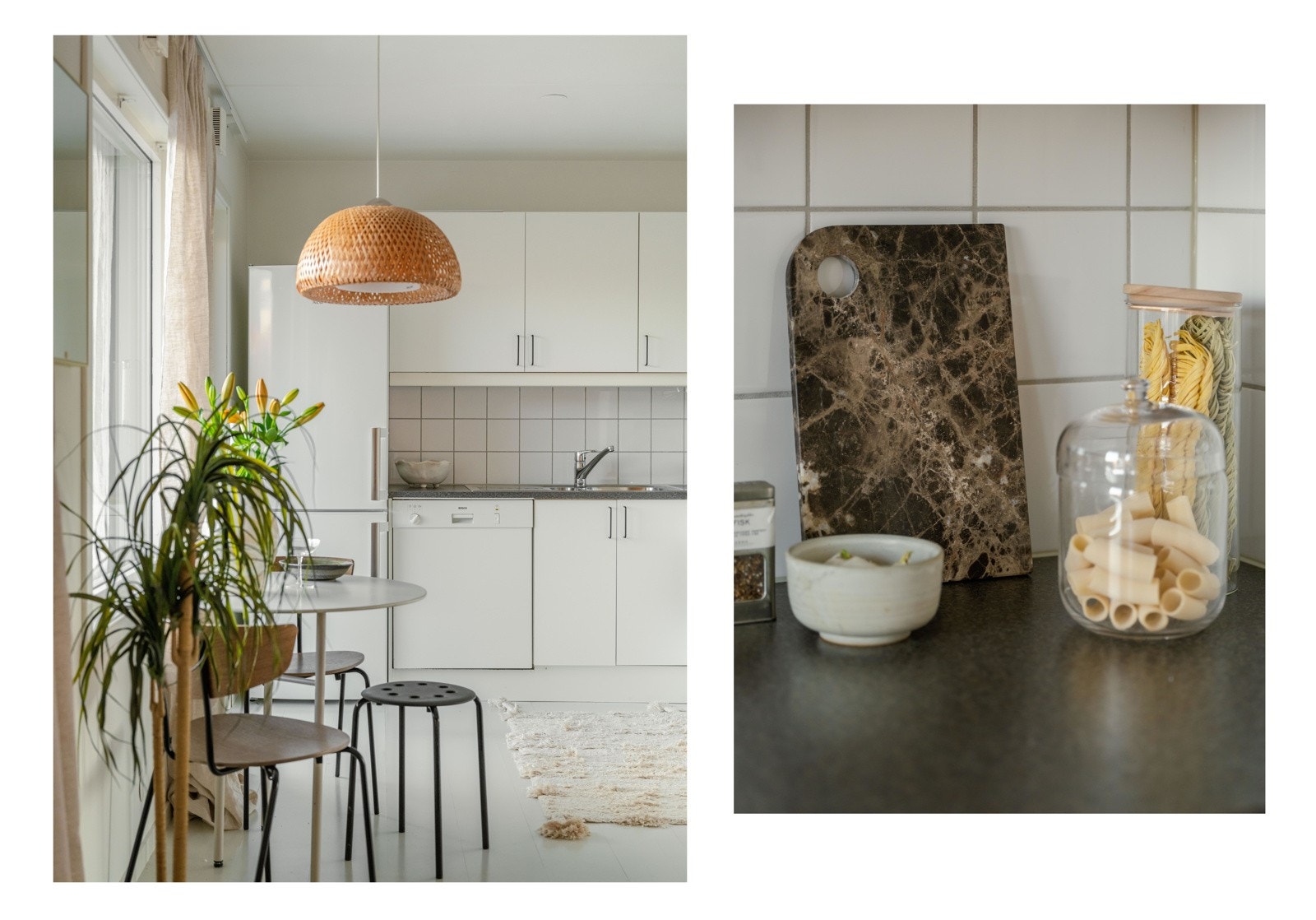 Det er godt med oppbevaringsmuligheter i skap og skuffer. Galleribilde