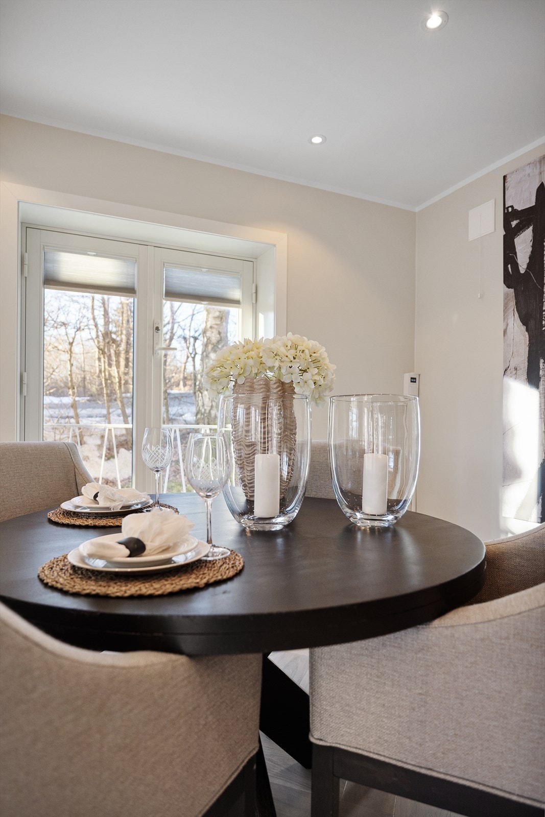 Fransk balkong, vendt mot vest Galleribilde