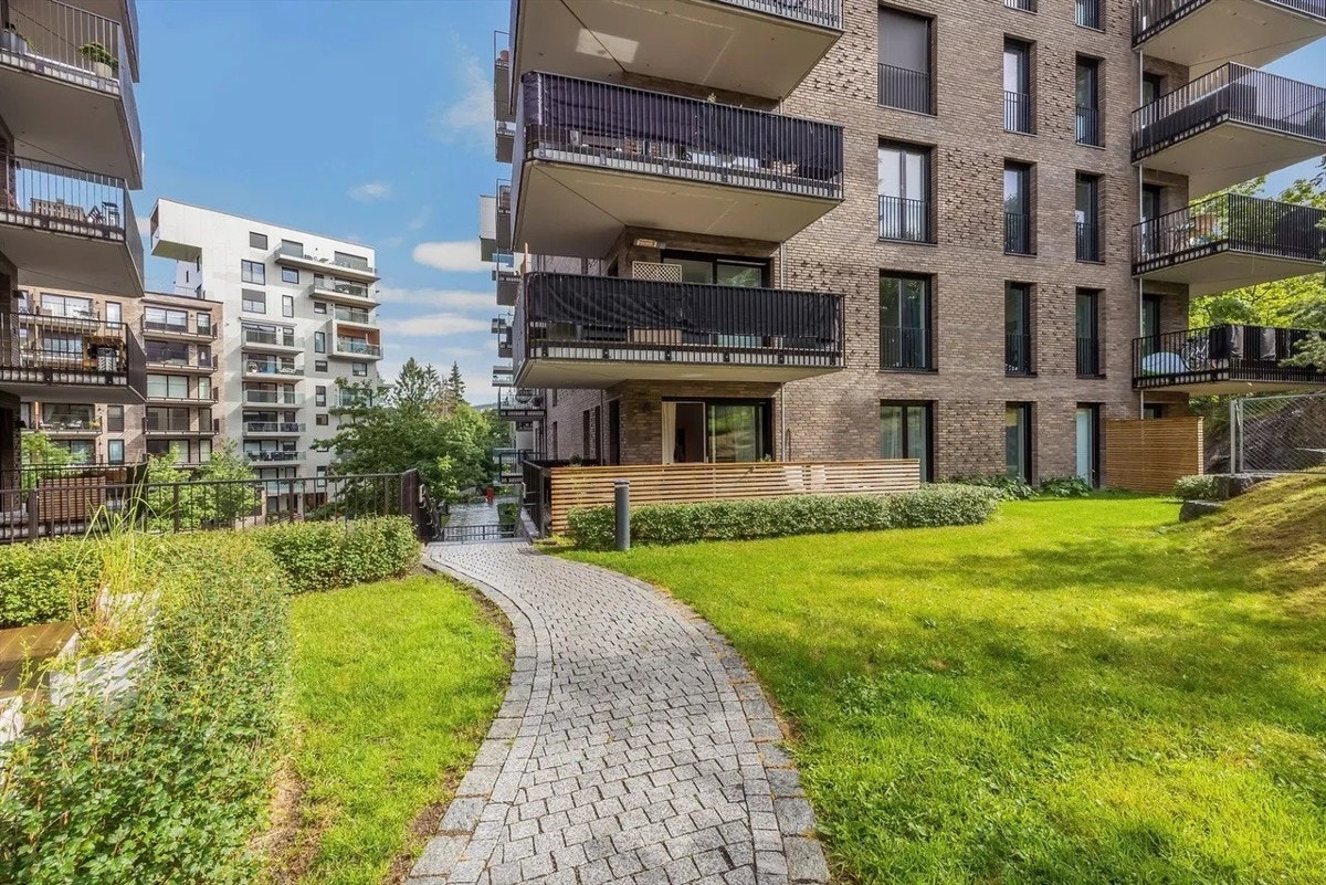 Fellesarealene er pent opparbeidet. Galleribilde