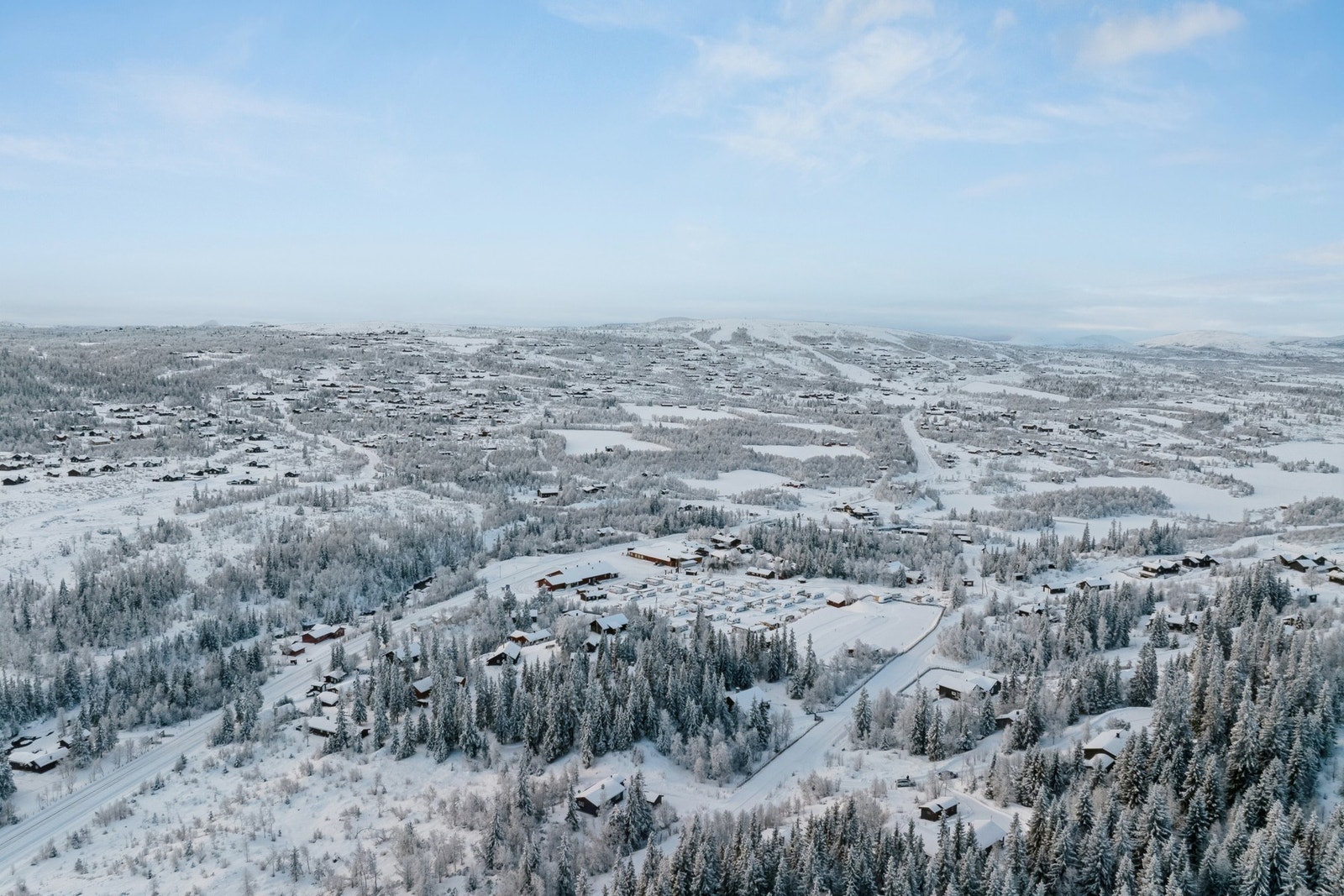 Vinterbilder av eiendommen Galleribilde
