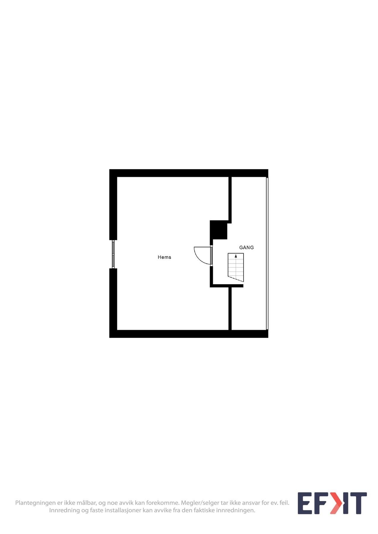 Plantegning hems Galleribilde