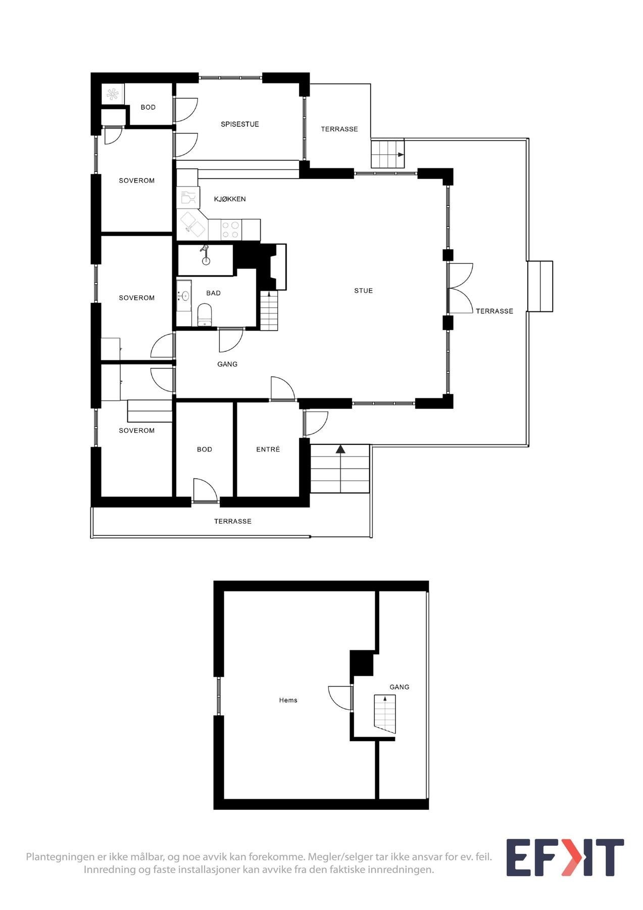 Plantegninger Galleribilde