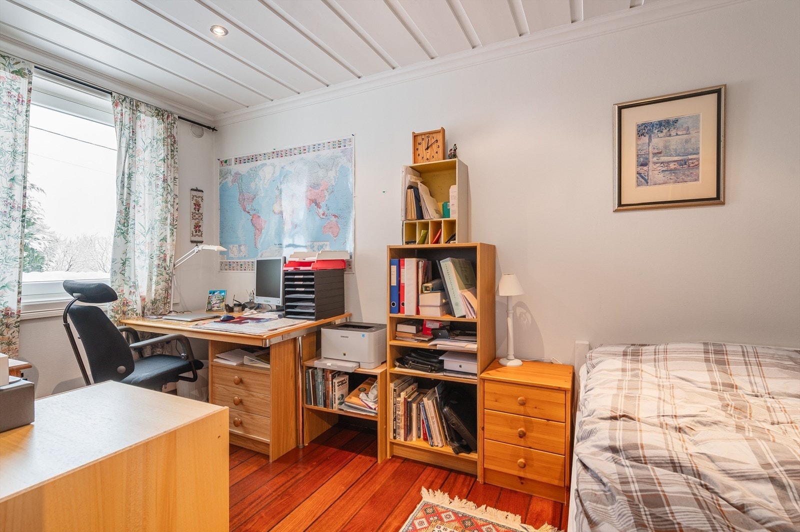 Soverom 2, også brukt som kontor. Galleribilde