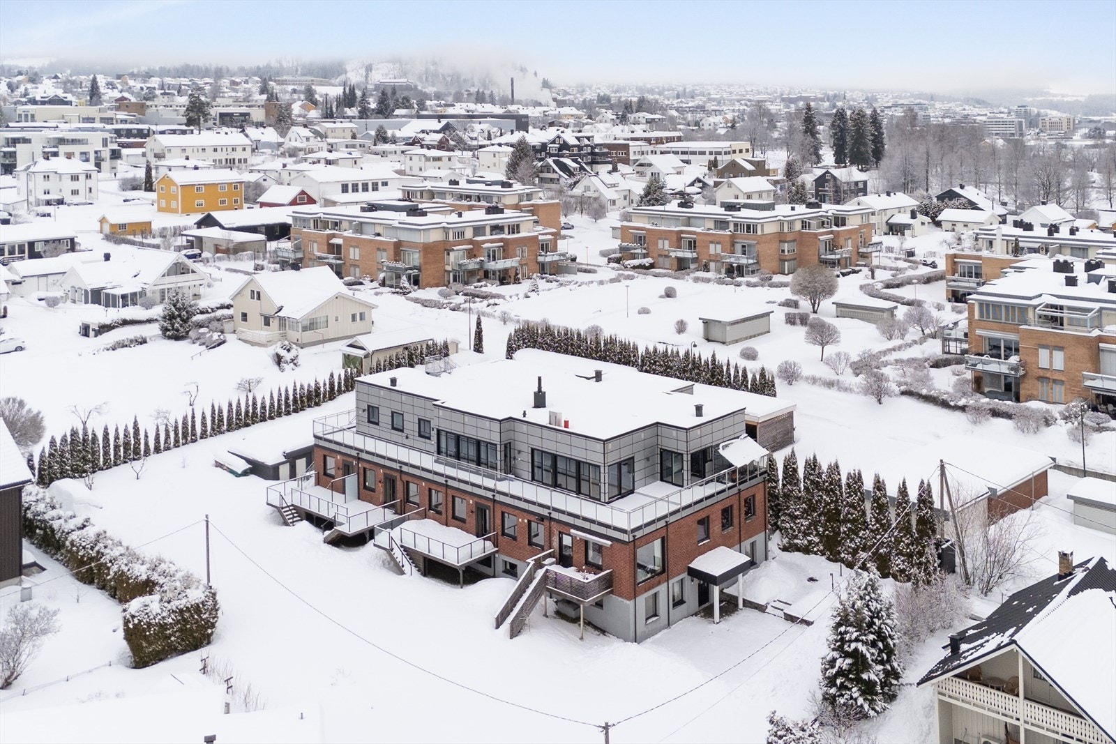 Sentral beliggenhet i Gjøvik med kort vei til de fleste fasiliteter. Galleribilde
