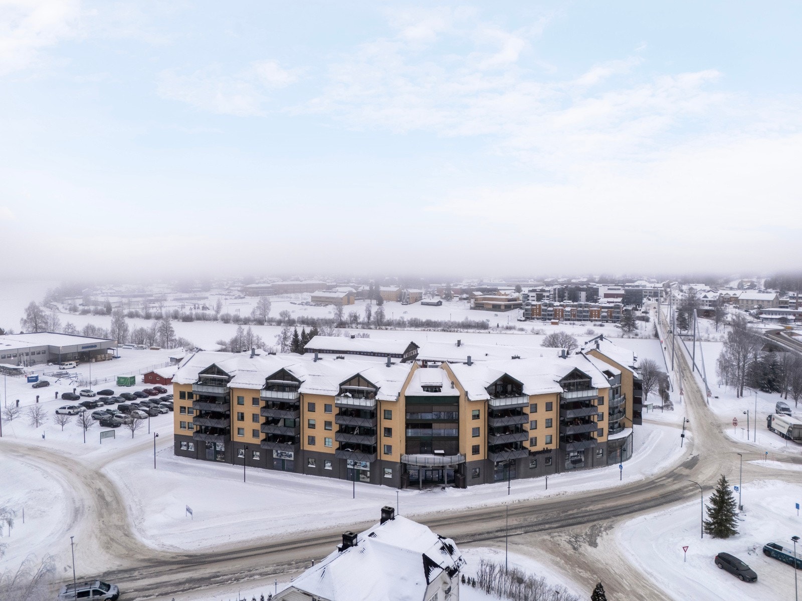 Dronefoto Galleribilde