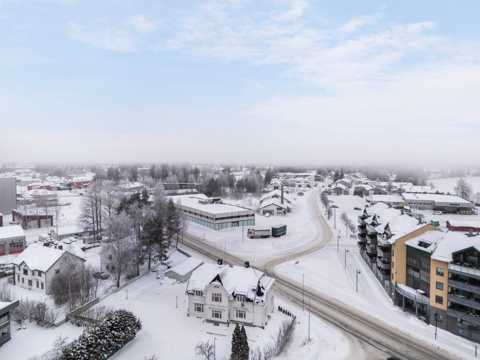 Dronefoto Galleribilde