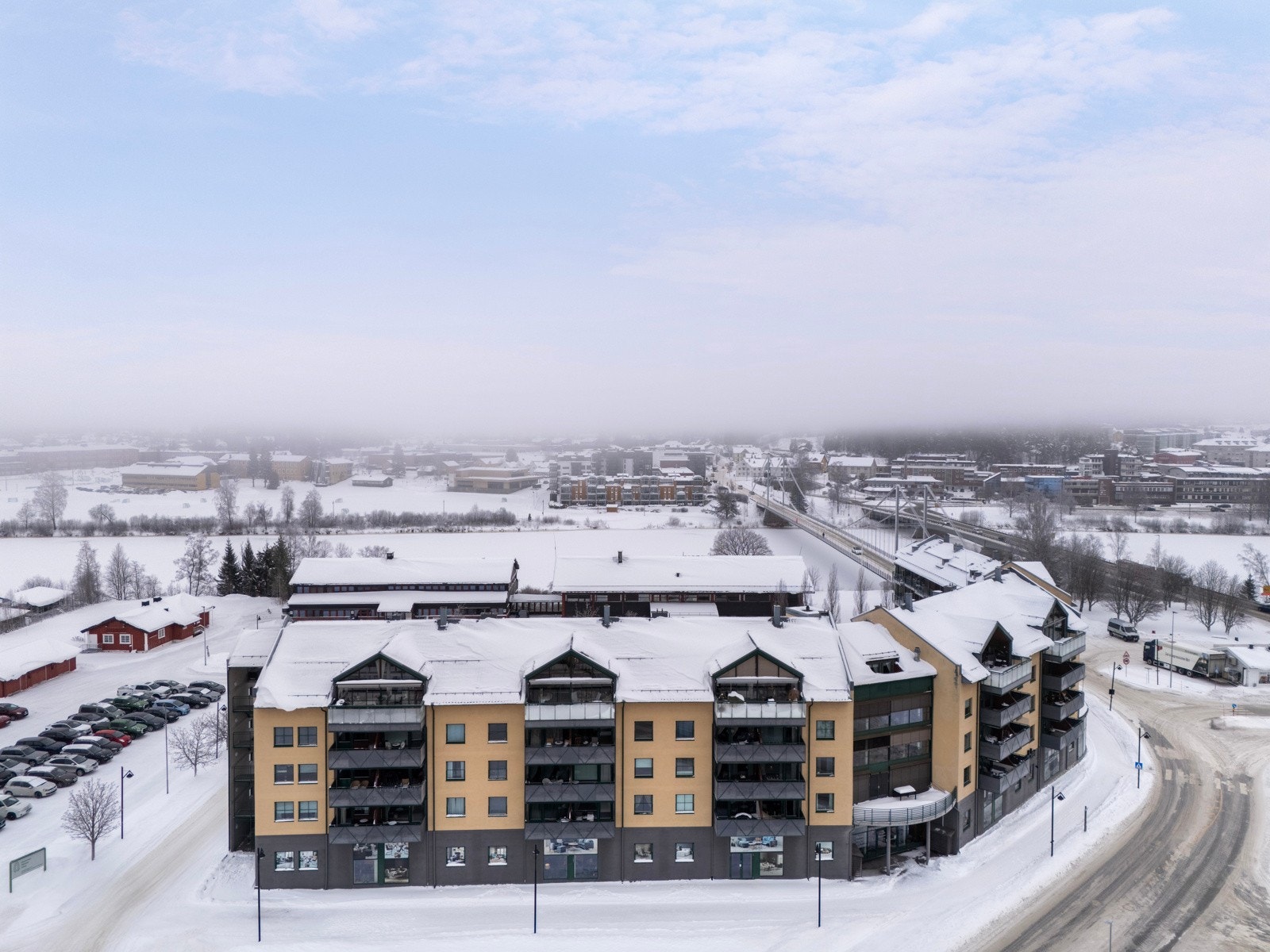 Dronefoto Galleribilde