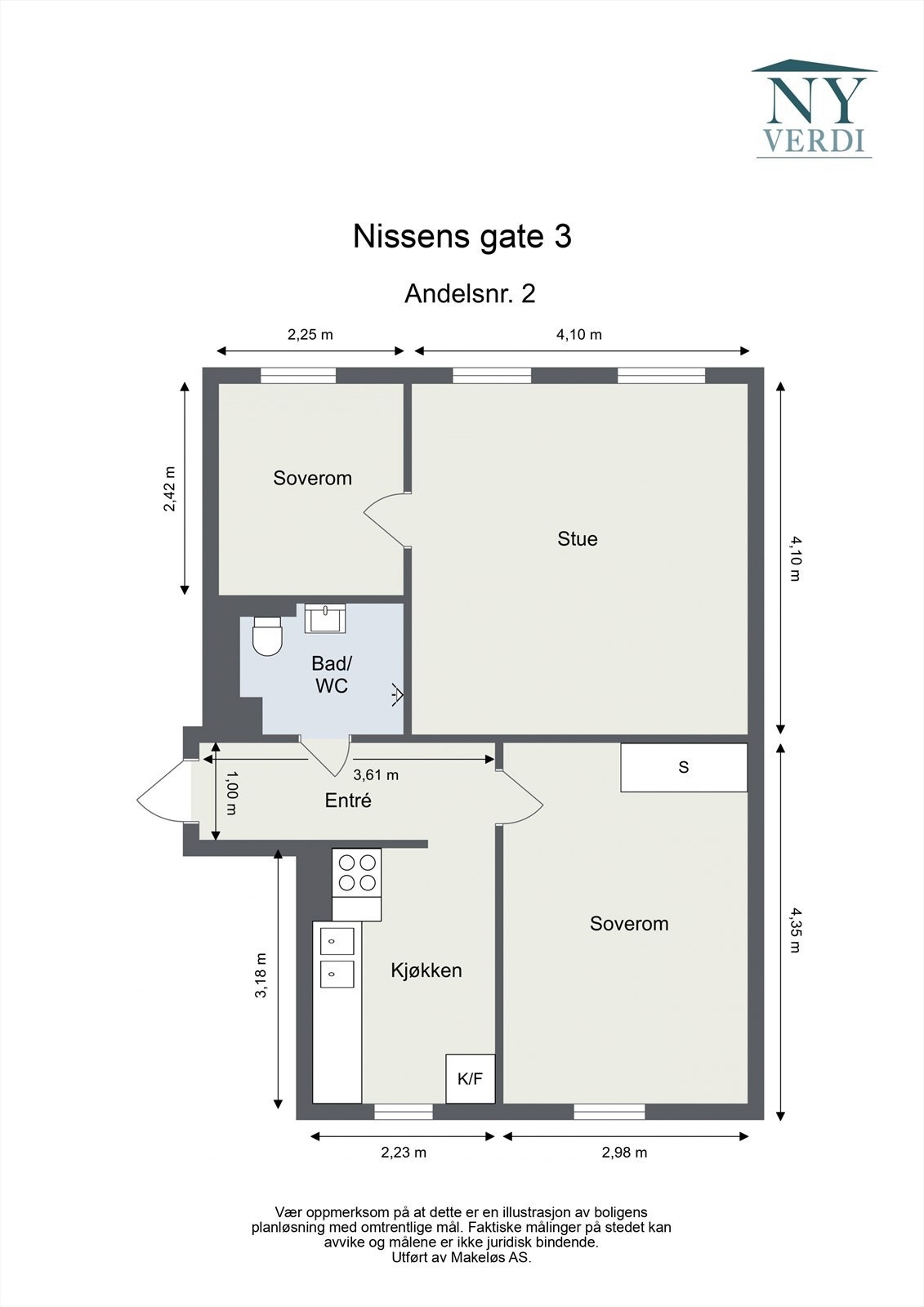 Plantegning. Galleribilde