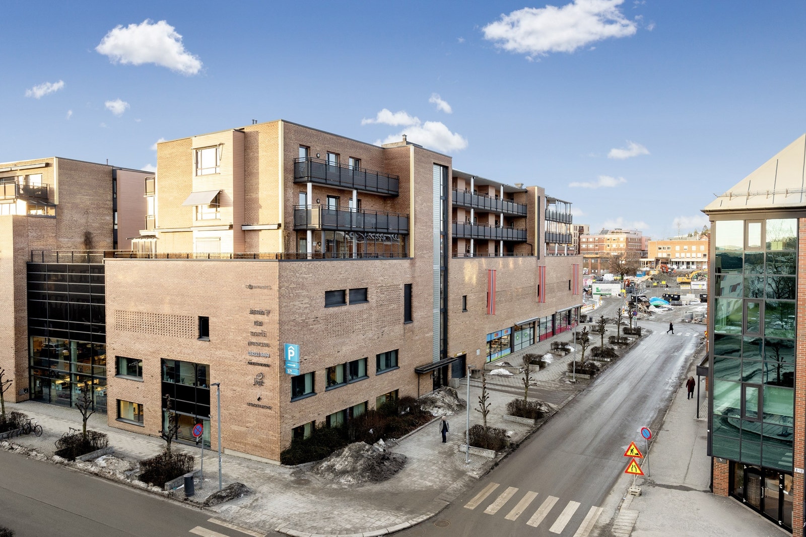 Utsikt fra verandaen. Galleribilde