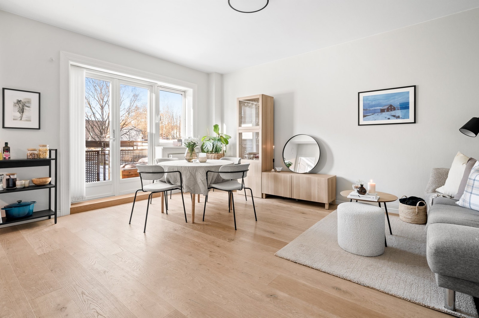 En innbydende og attraktiv 2-roms leilighet i et ettertraktet og hyggelig boligområde på Bjølsen, like ved Nydalen. Galleribilde