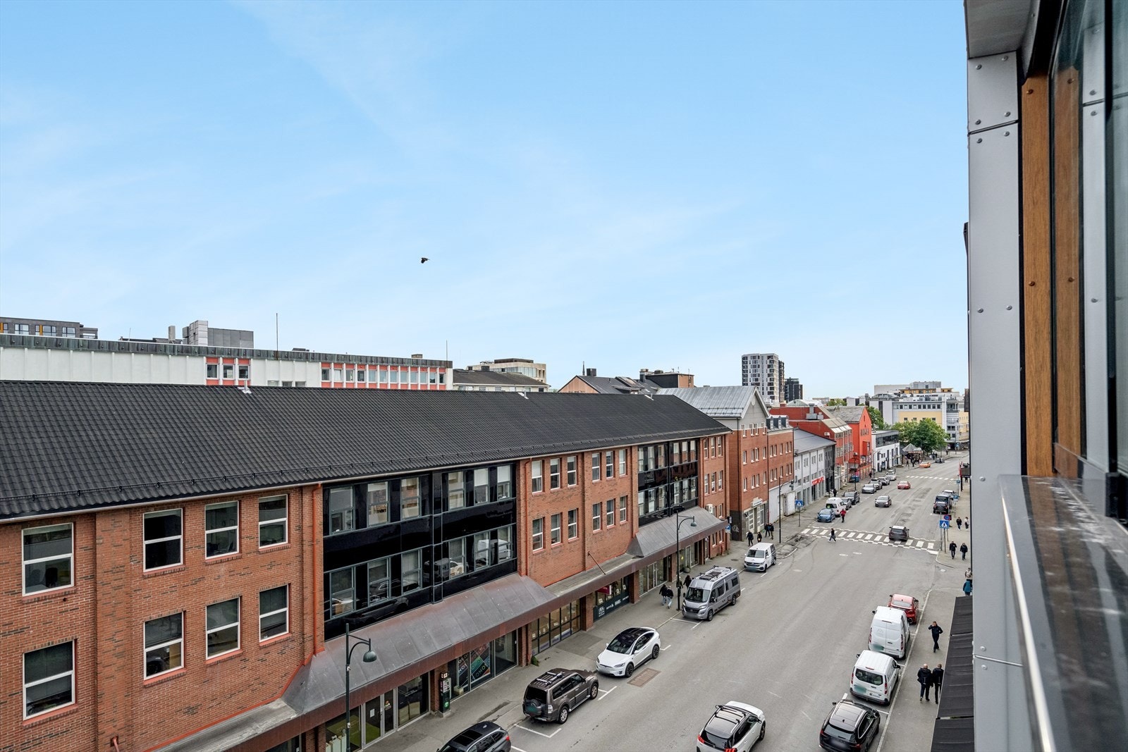 Balkongen er vendt mot sør. Galleribilde