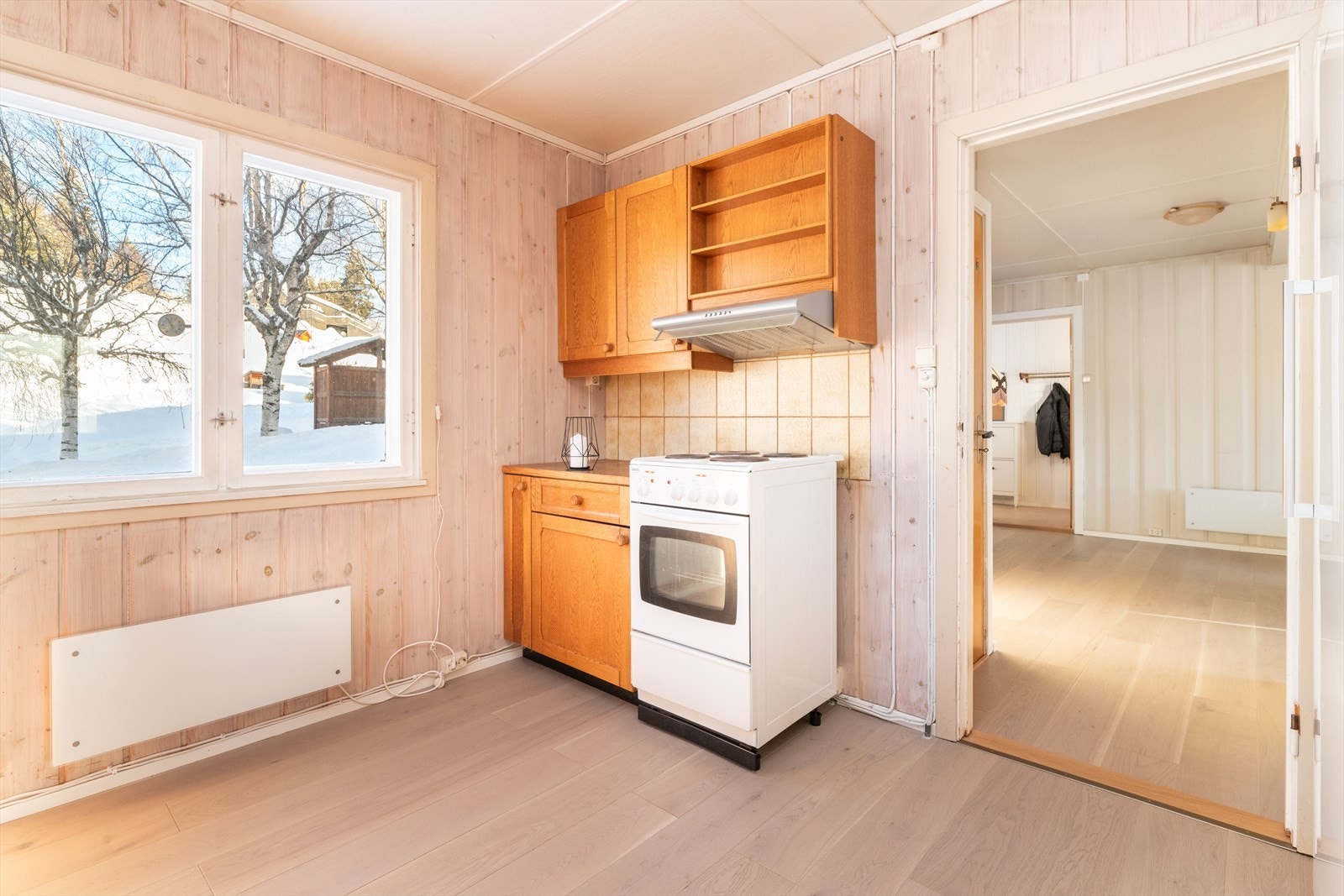 Det er opplegg for oppvaskmaskin. Galleribilde