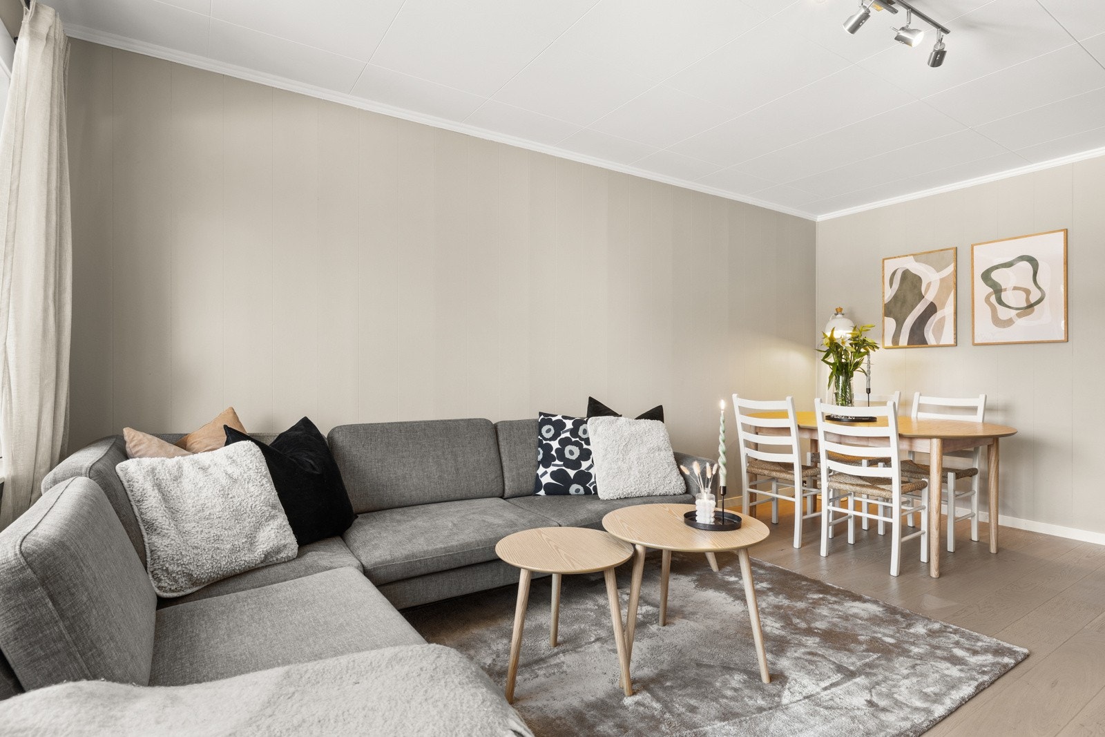 Leiligheten har praktisk planløsning og gode innredningsmuligheter. Galleribilde