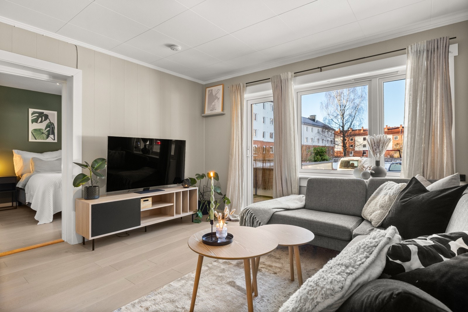 Enstavs eikeparkett fra 2018. Galleribilde