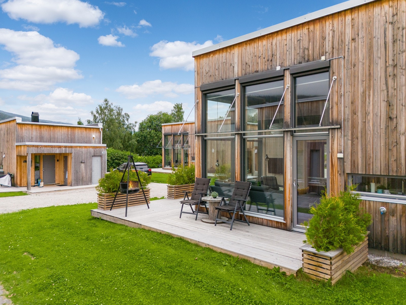 Nedgang til hagen Galleribilde