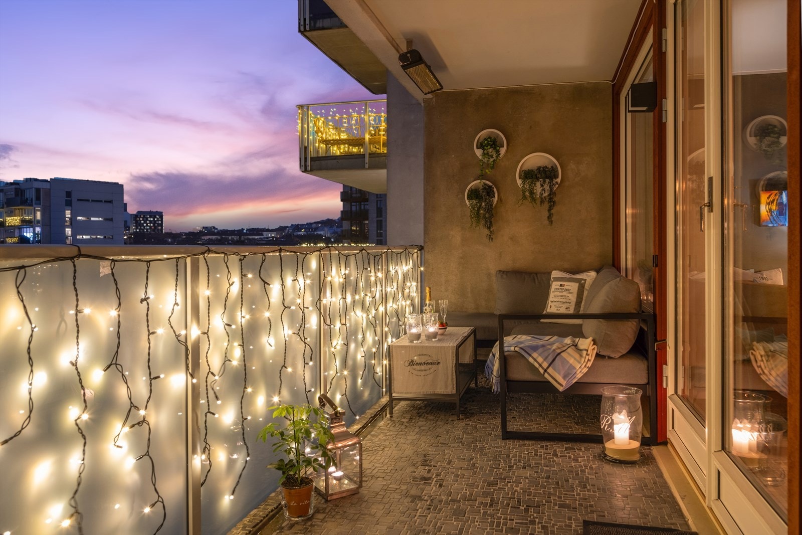 Her kan du invitere til hyggelige lag eller lese en god bok alene Galleribilde