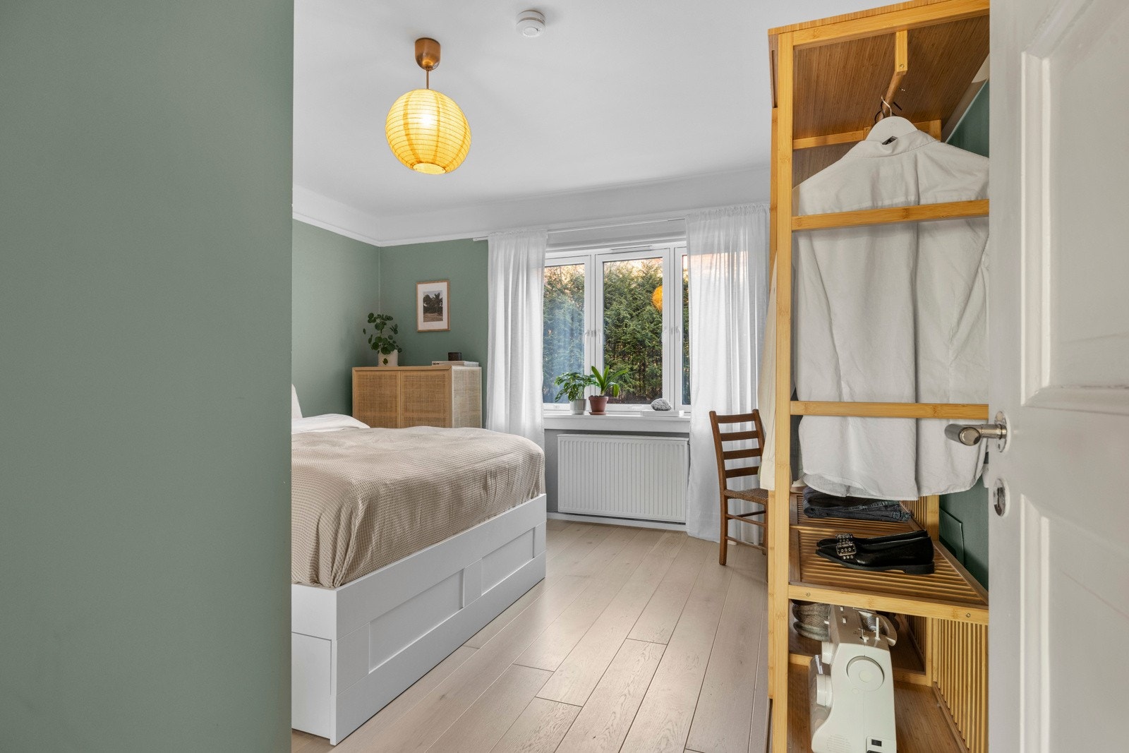 Soverommet er stort og har flere muligheter for innredning. Galleribilde