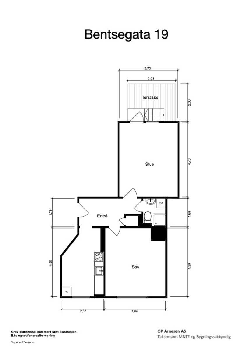 Meget god planløsning. Galleribilde