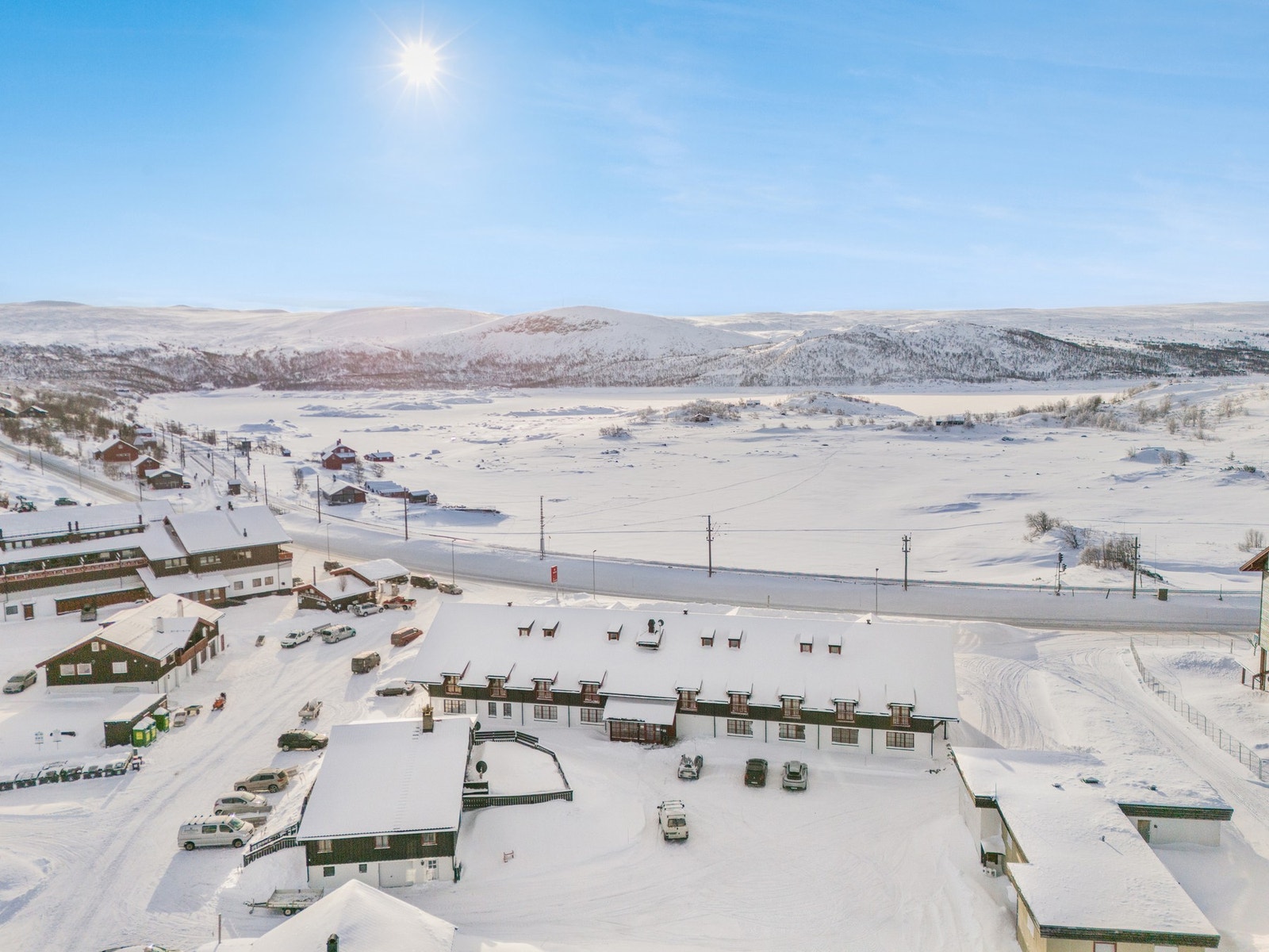 Beliggende ved inngangen til Hardangervidda får man et enestående utgangspunkt for et rikt friluftsliv Galleribilde