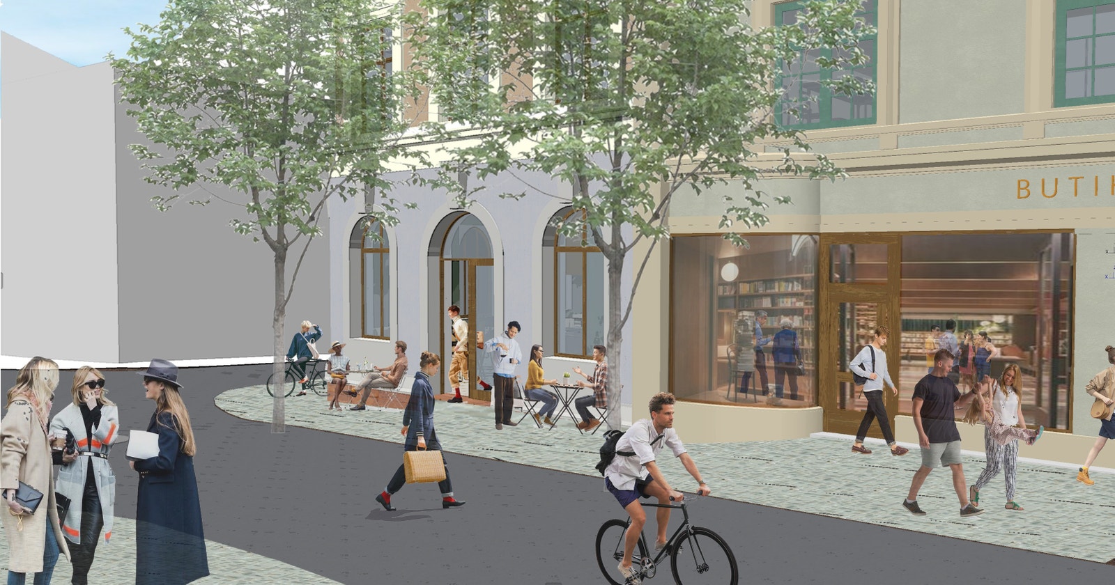 Fasade Storgaten 24 Galleribilde